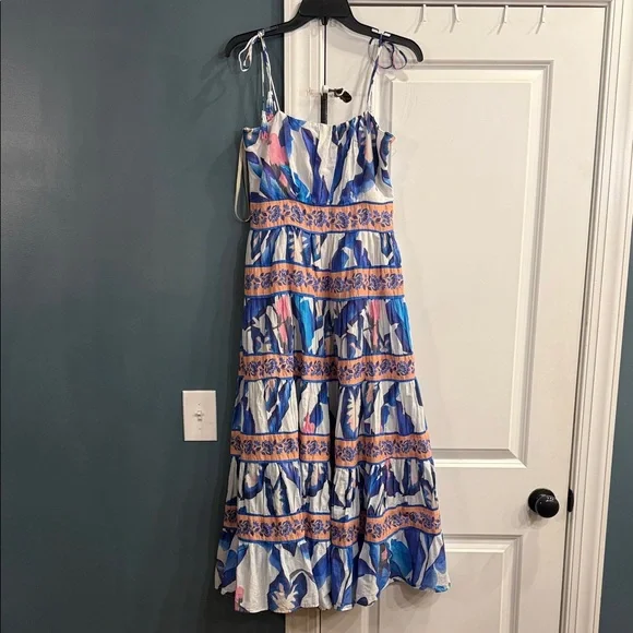 FARM Rio Foliage Midi Dress - Picture 2 of 8